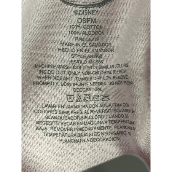 Disney Minnie Mouse Dreamer Pink OSFM Tee Shirt Nightgown Sleep Shirt New - Picture 6 of 6